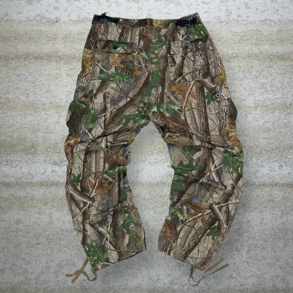 Vintage 90s Realtree Tactical Pants 40x32 Baggy Wide Leg Fit Hunting Camo Cargos